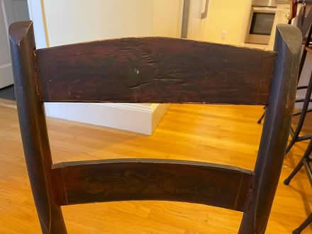 Photo of free small cane chair (Concord Center) #2