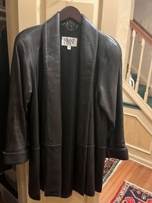 Photo of free womens leather coat #1