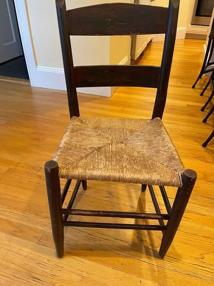 Photo of free small cane chair (Concord Center) #1