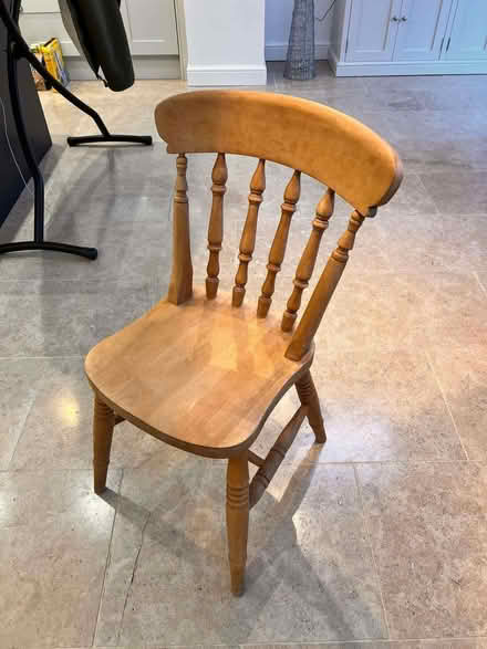 Photo of free Pine dining chairs (Theydon Bois CM16) #2