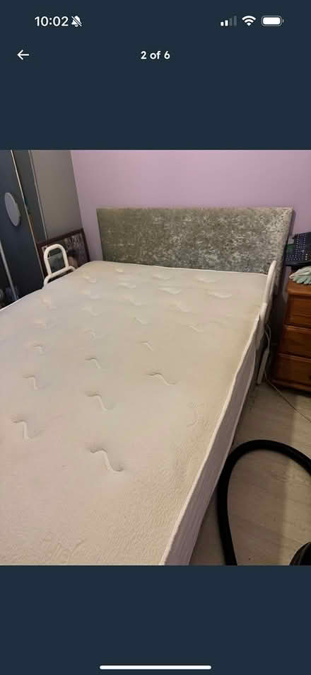 Photo of free Double divan bed with Mattress (Nottingham) #3