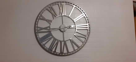 Photo of free Metal large wall clock (Caerleon NP18) #1