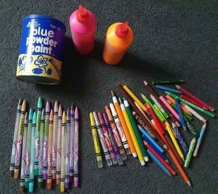 Photo of free Kids paint and pencils (Gerard's Bridge WA11) #1