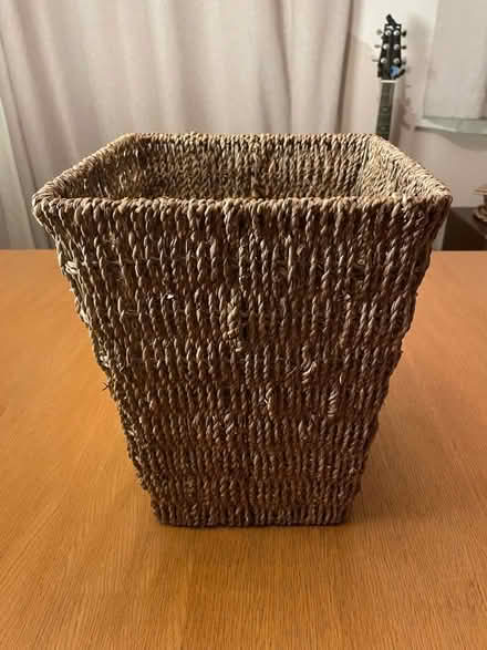 Photo of free Wicker waste paper basket (Horsforth LS18) #1