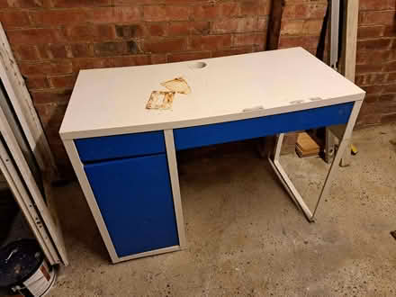 Photo of free Ikea Micke Desk (well used!) (Patcham BN1) #1