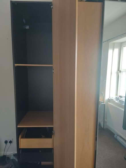 Photo of free Ikea PAX double + single wardrobe (Causewayhead FK9) #1