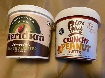 Photo of free 10 empty 1kg nut butter tubs (Finsbury Park N4 2QQ) #1