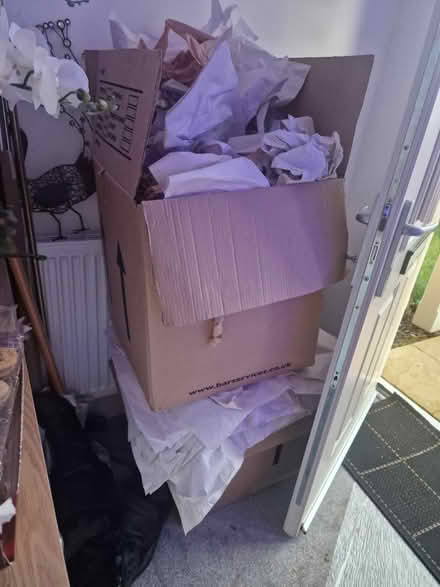 Photo of free Removal strong boxes plus packing (BN27) #2