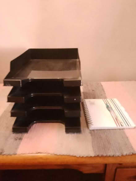 Photo of free Stacking letter trays. (Heaton BD9) #2