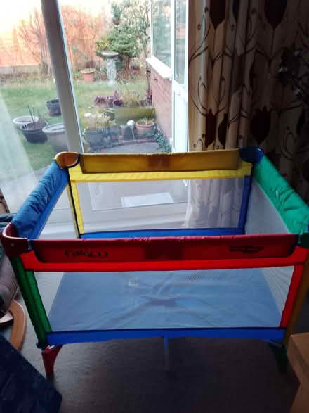 Photo of free Travel cot (Fareham PO14) #1