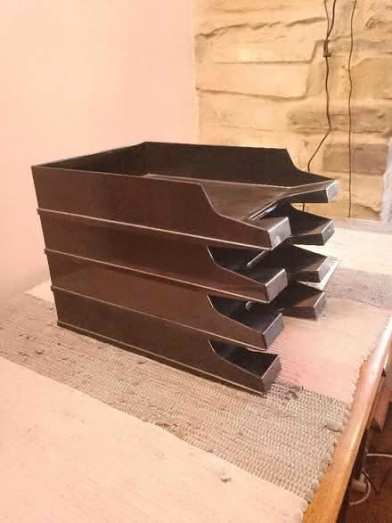 Photo of free Stacking letter trays. (Heaton BD9) #1