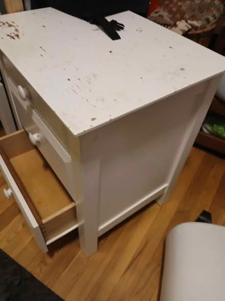 Photo of free White nightstand (Cambridge) #3