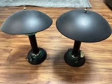 Photo of free Black table lamps with bulbs (farmington hills) #1