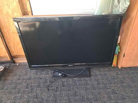 Photo of free 52 inch sharp tv (sound issues) (Finson road near capehart) #1