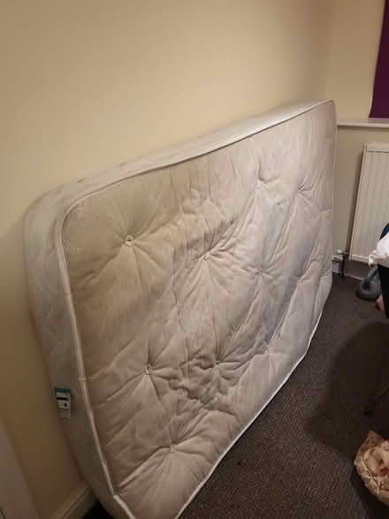 Photo of free Double Mattresses & Vacuum Cleaner (Hunslet LS10) #1