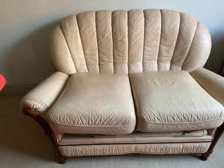 Photo of free Leather Settee (Kimberley NG16) #1