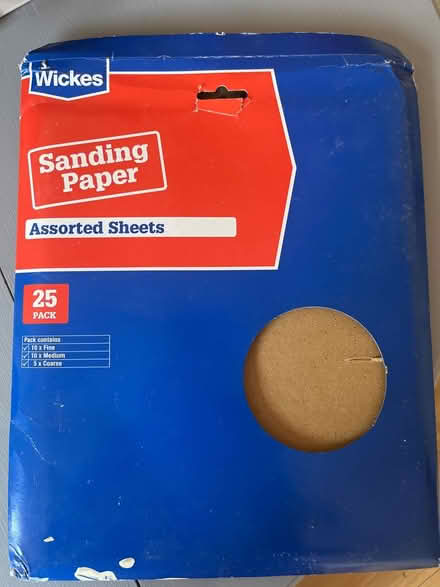 Photo of free Sheets of sanding paper (Maidstone, ME16) #1