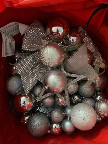 Photo of free Ready to go Christmas tree & baubles (Havant PO9) #1