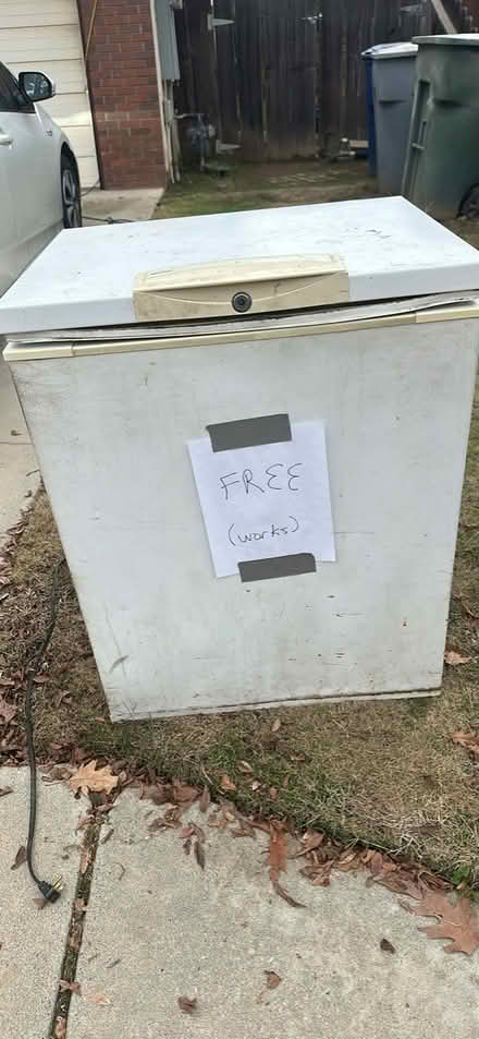 Photo of free Small chest freezer (Herndon and Armstrong area) #1