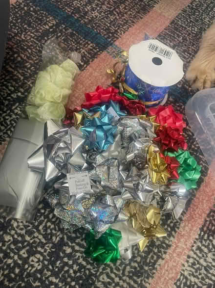 Photo of free Assorted Christmas wrapping bits (Horsham) #1