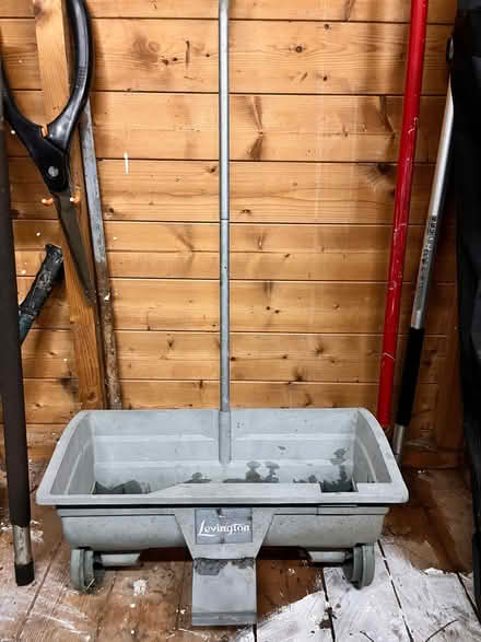 Photo of free Levington seed and feed spreader (Malvern Link WR14) #1