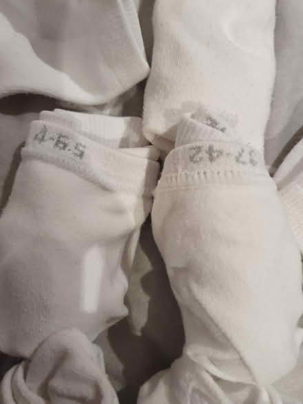 Photo of free 18 pairs of white ladies socks (BA13 Westbury) #2