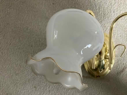 Photo of free Brass effect wall light (Pateley Bridge (HG3)) #3