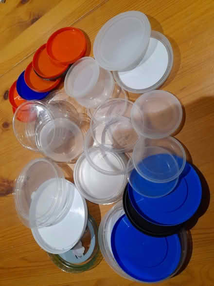 Photo of free Plastic lids (Great Amwell SG12) #1