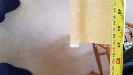 Photo of free 2 Yellow Fabric Roller Blinds (TN25) #3