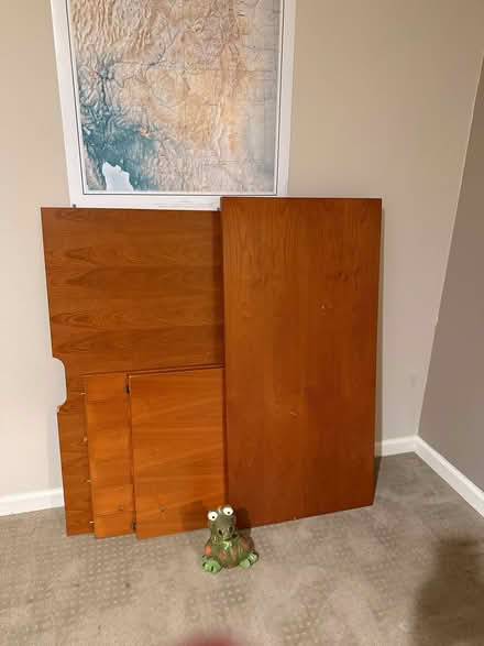 Photo of free Wood Desk (14706 6th St.) #2