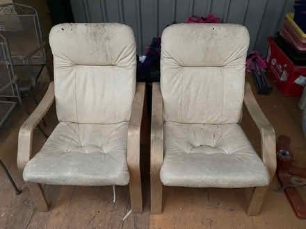 Photo of free Leather effect chairs (Wells BA5) #1