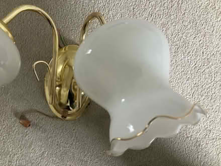 Photo of free Brass effect wall light (Pateley Bridge (HG3)) #2