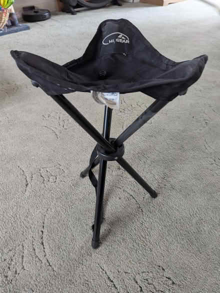 Photo of free Triangle small camping stool (Sutton) #1