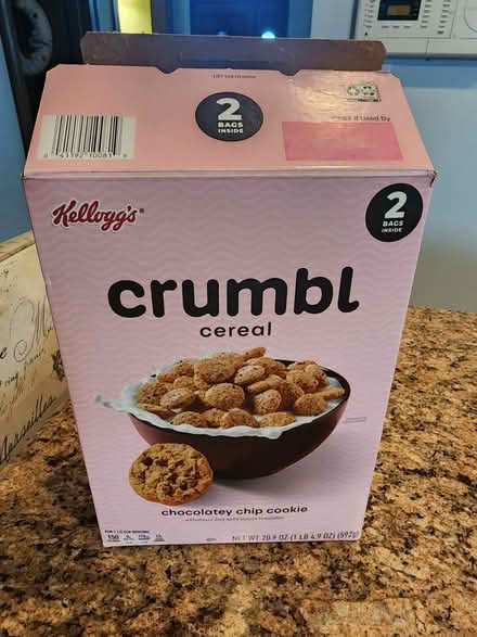 Photo of free 1.5 bags of Crumbl cereal (Downtown Wheaton) #1