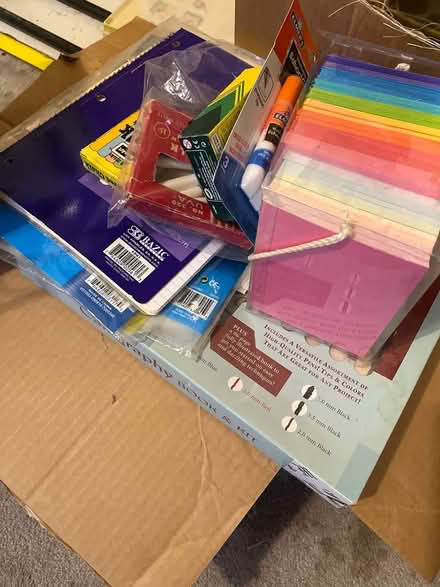 Photo of free School kids paper school stuff (Van nuys) #1