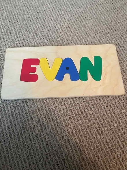 Photo of free Wooden Evan puzzle (Brookhaven) #1