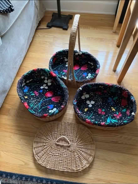 Photo of free Fancy picnic basket (Metuchen NJ) #2