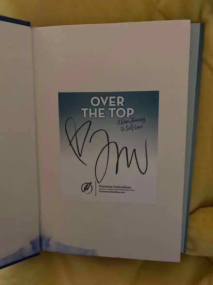 Photo of free Over the Top JVN autographed book (East SJ (~Story & White)) #2