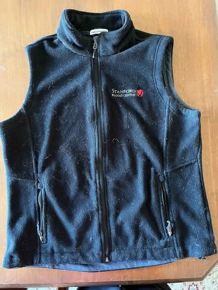 Photo of free Fleece women’s logo’d vest size XL (San Carlos-El Camino near Hull) #1