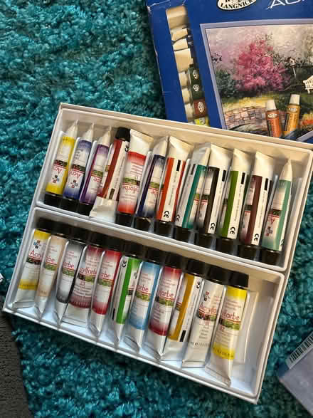 Photo of free Selection of acrylic paints (Torquay) #3