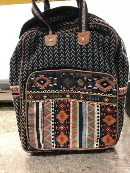 Photo of free Large Patterned Backpack (Tinkersley DE4) #1