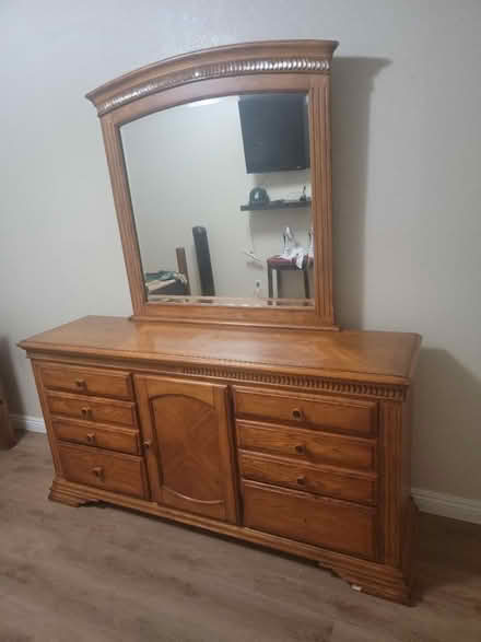 Photo of free Wooden cabinet with drawers (S el monte) #1