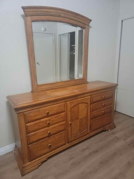 Photo of free Wooden cabinet with drawers (S el monte) #2