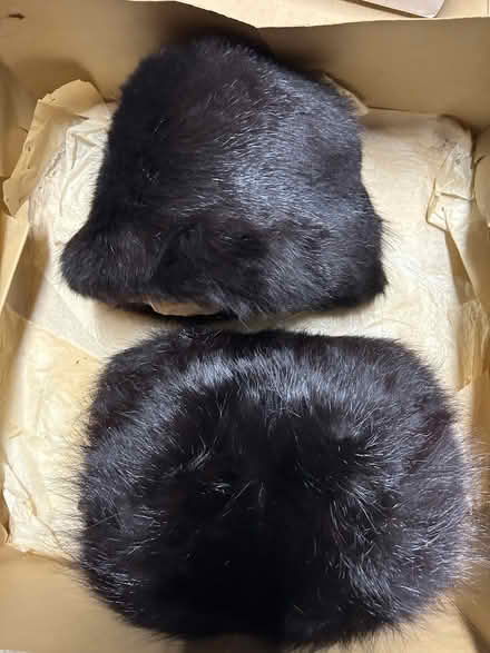 Photo of free Two Fur hats and one hand muff (Walnut Creek) #2