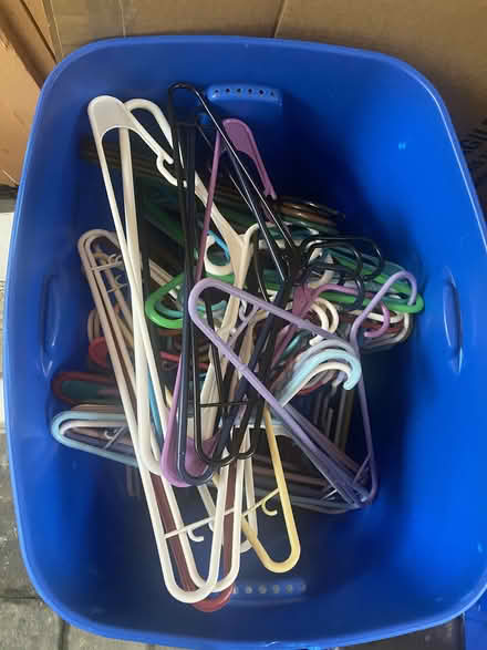 Photo of free Plastic Hangers (Corte Madera (Corte Madera (near 101)) #1