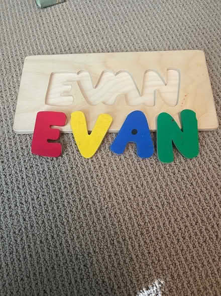 Photo of free Wooden Evan puzzle (Brookhaven) #2