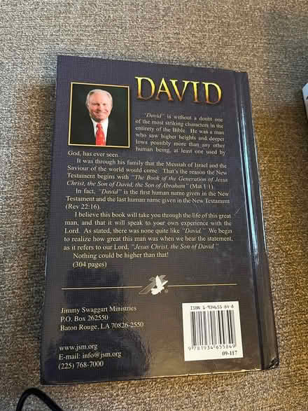 Photo of free Christian book about David (Mohegan Lake) #2