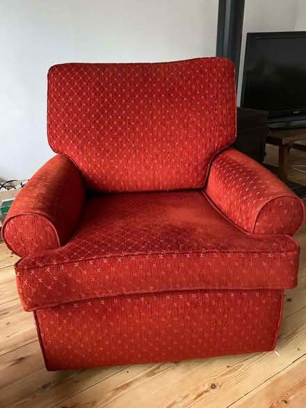 Photo of free Red Arm Chair (Stroud GL5) #1