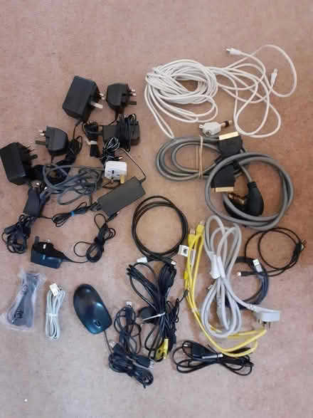 Photo of free Various Chargers and Cables (B90 shirley) #1