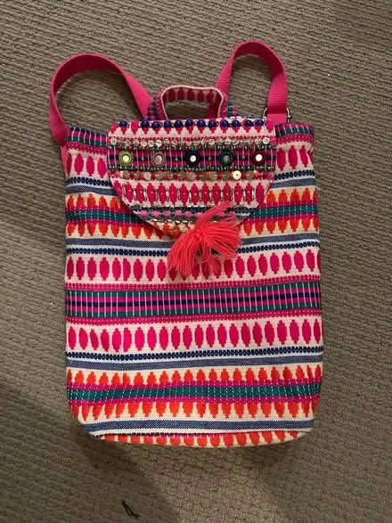 Photo of free Girls woven rucksack (GU51) #1